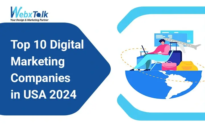 Blog banner of Top 10 Digital Marketing Companies in USA 2024